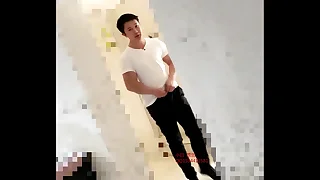 Asian house-servant cum in toilet