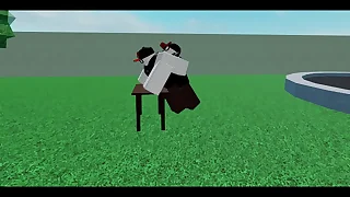 Roblox pale man bends over man on table and fucks him&period;